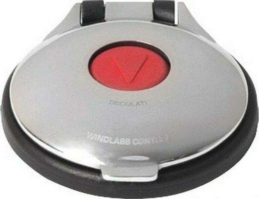 Διακόπτης Σκάφους Osculati Ποδιού Αγκύρας Inox Κόκκινο