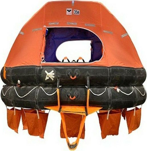 Σχεδία Liferaft 12 Ατόμων Solas Ρίψεως