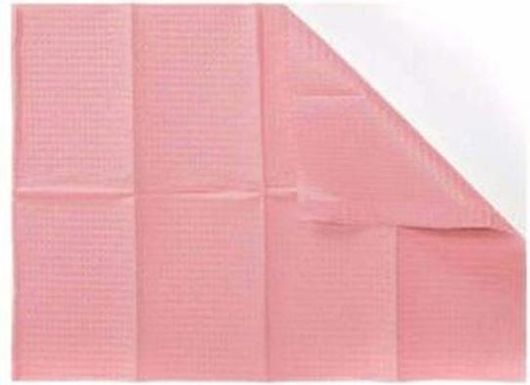 Πετσέτες για Μανικιούρ & Πεντικιούρ Μίας Χρήσης 25τμχ Ροζ