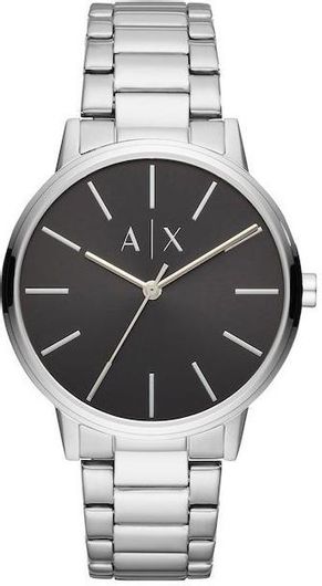 Ανδρικό Ρολόι Armani Exchange AX2700 με Μεταλλικό Μπρασελέ Ασημί