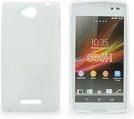 Θήκη Κινητού Back Cover για Sony Xperia C Σιλικόνη Λευκό