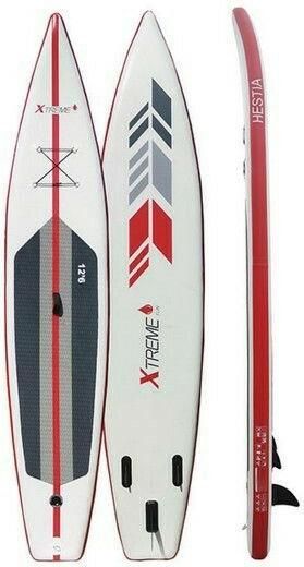 Σανίδα SUP Seaflo Φουσκωτή Εκτοπίσματος 390x76mm Πλήρες Σετ Λευκό