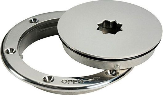 Πορτάκι Σκάφους Osculati Επιθεώρησης Στρογγυλό 31.6x12cm