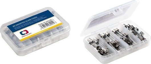 Ασφάλειες Σκάφους Γυάλινες Σετ 24τμχ