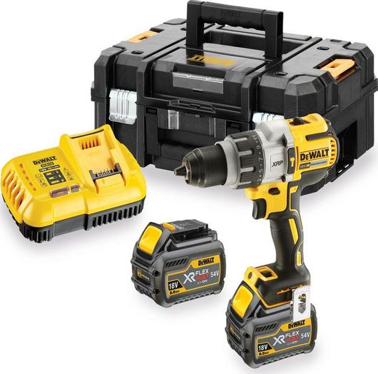 Δραπανοκατσάβιδο Dewalt DCD996T2 Κρουστικό Μπαταρίας 18V 2x6Ah