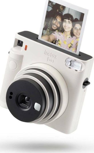 Fujifilm Instant Φωτογραφική Μηχανή Instax Square SQ 1 Chalk White