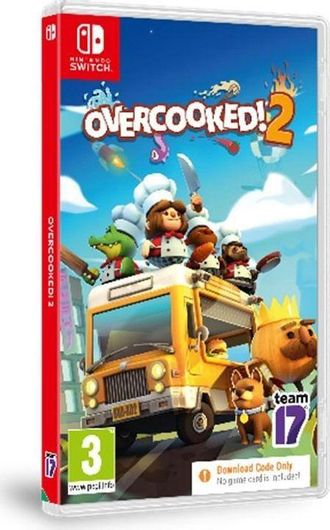 Overcooked 2 Code In A Box - Nintendo Switch Game