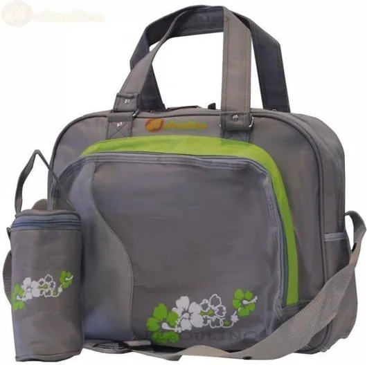 Τσάντα Αλλαξιέρα Beboulino Γκρι 45x32x15cm