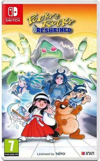 Pocky & Rocky Reshrined - Nintendo Switch Game