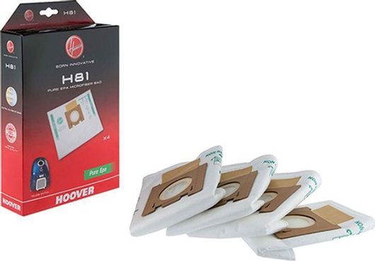 Hoover H81 Σακούλες Σκούπας 4τμχ Συμβατή με Σκούπα Hoover