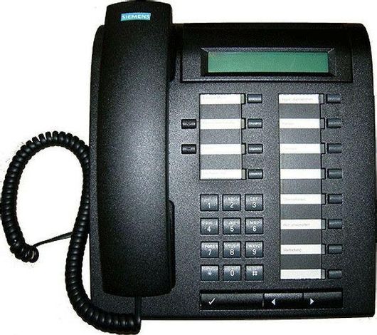 Ενσύρματο Τηλέφωνο Siemens Optiset E Standard Μαύρο