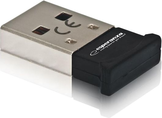 Bluetooth 2.0 Adapter Esperanza EA160 v.5.0 USB με Εμβέλεια 20m Μαύρο