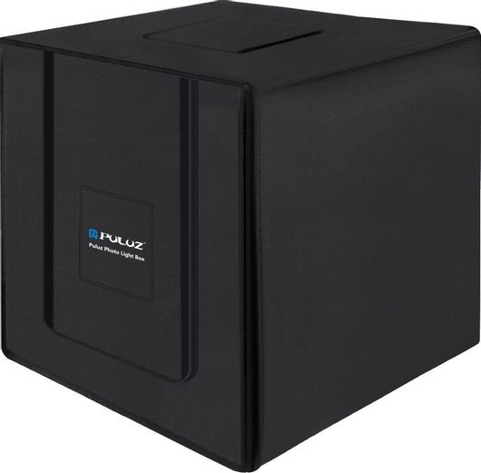 Photo Box Puluz PU5080 LED Φωτιζόμενο με Πολλαπλά Backround 80x80x80cm Μαύρο