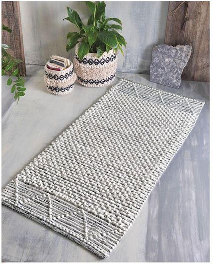 Πατάκι Μπάνιου Rythmos 120-139 Coya 70x140cm Γκρι