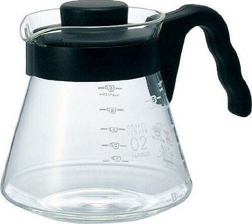 Κανάτα Hario VCS-02B V60 600ml Γυάλινη Διάφανη 