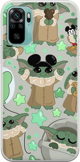 Θήκη Κινητού Back Cover για Xiaomi Redmi Note 10 / 10s - Flexible TPU - Baby Yoda