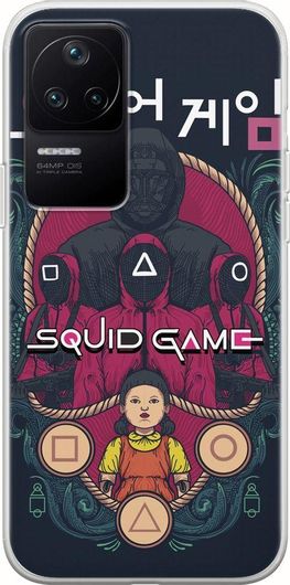 Θήκη Κινητού Back Cover για Xiaomi Poco F4 - Flexible TPU - Squid Game
