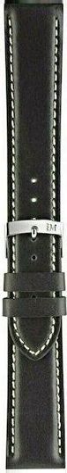Λουράκι Ρολογιού Morellato Rodius A01X4937C23019CR22 Δερμάτινο 22mm Μαύρο