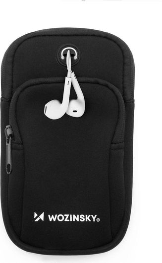 Universal Θήκη Κινητού Wozinsky Running Μπράτσου έως 6.7" Ύφασμα Μαύρο