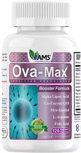 AMS Ova-Max 120 Φυτικές Κάψουλες