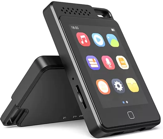 MP4 Player Ruizu C1 32GB με TFT Οθόνη Αφής 2.4" Μαύρο