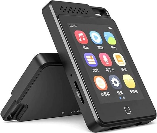 MP4 Player Ruizu C1 16GB με TFT Οθόνη Αφής 2.4" Μαύρο