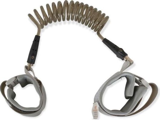 Cangaroo Next 2 Me Προστατευτικό Ασφαλείας για τη Βόλτα από Ύφασμα Γκρι