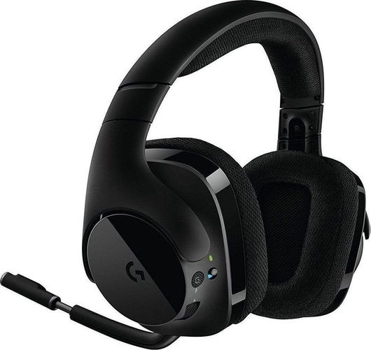 Gaming Headset Logitech G533 Ασύρματο Over Ear με Σύνδεση USB-A Μαύρο