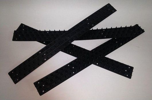 Ακίδες Απώθησης Γατών / Πουλιών pricklebl 0.45x0.045m Μαύρο
