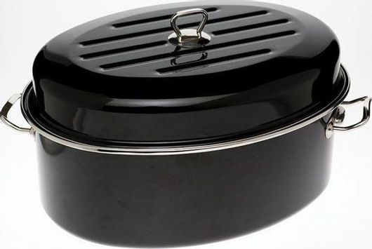 Γάστρα Juro-Pro Oval Brater Οβάλ Αλουμινίου 8lt 38x28cm