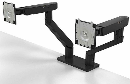 Βάση Γραφείου Dell MDA20 για 2 Οθόνες έως 27" με Βραχίονα Μαύρο