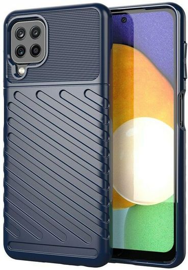 Θήκη Κινητού Hurtel Back Cover για Samsung Galaxy A22 5G Σιλικόνη Μπλε