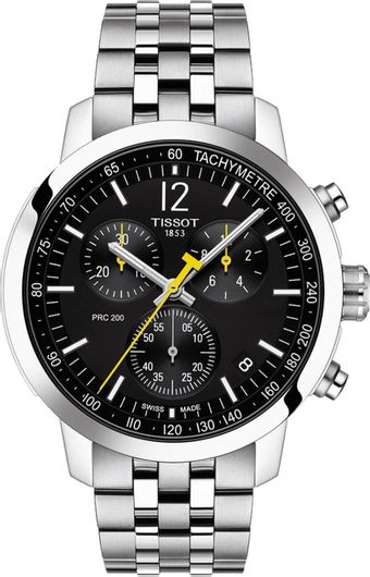 Ανδρικό Ρολόι Tissot T1144171105700 Prc200 Stainless Steel Μπρασελέ