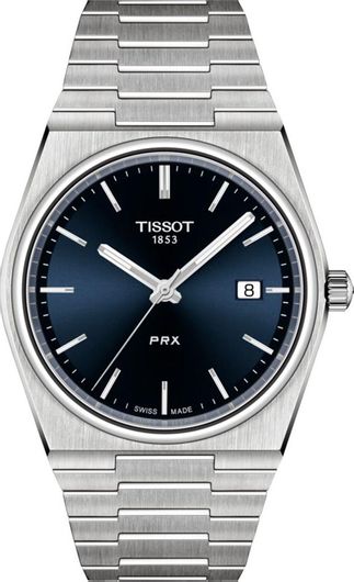 Ανδρικό Ρολόι Tissot T1374101104100 Prx40 Stainless Steel Μπρασελέ