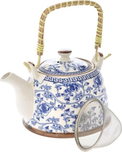 Τσαγιέρα Iliadis 70410 Κεραμική 14x13cm Μπλε