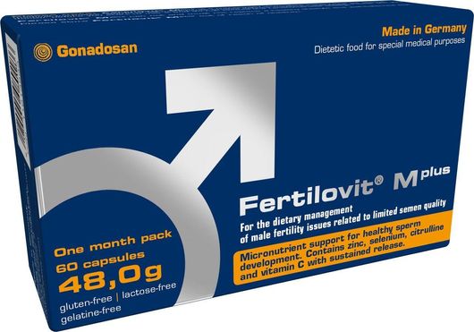 Fertilovit M plus Ειδικό Συμπλήρωμα Διατροφής 60 κάψουλες