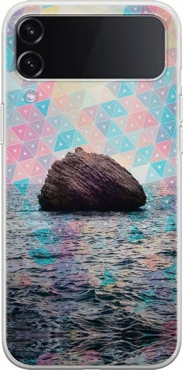 Θήκη Κινητού Back Cover για Samsung Galaxy Z Flip 4 - Flexible TPU - The Rock