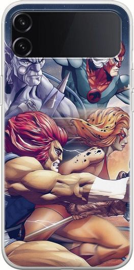 Θήκη Κινητού Back Cover για Samsung Galaxy Z Flip 4 - Flexible TPU - Thundercats