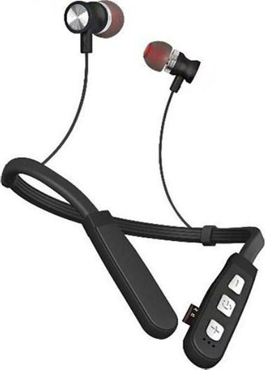 Bluetooth Handsfree VJ094 In-ear με Αντοχή στον Ιδρώτα Μαύρο