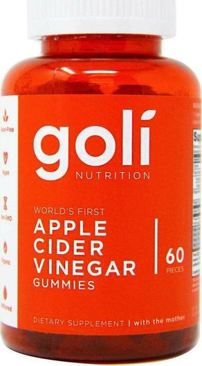Goli Nutrition Apple Cider Vinegar Μήλο 60 Ζελεδάκια