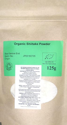 Ροφημα Evertrust Βιολογικό Ρόφημα Shiitake σε Σκόνη 125gr