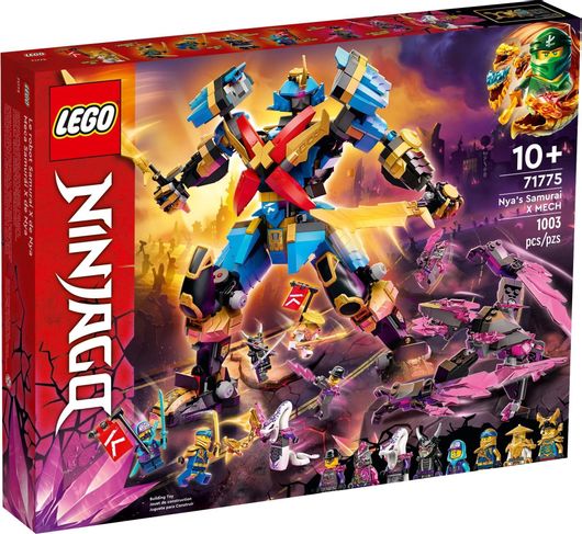 Lego Ninjago Nya's Samurai X MECH για 10+ ετών