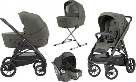 Πολυκαρότσι Inglesina Aptica XT Quattro System With Cab Car Seat 3 σε 1 Sequoia Πράσινο