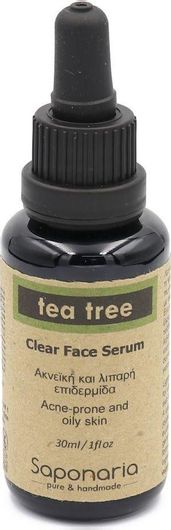 Serum Προσώπου Saponaria Tea Tree για Ακμή 30ml