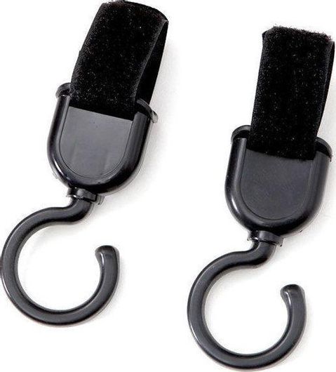 Γάντζοι Καροτσιού Cangaroo 957 Μαύρο