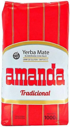 Ματέ Τσάι Amanda Traditional Yerba χωρίς Γλουτένη 1000gr