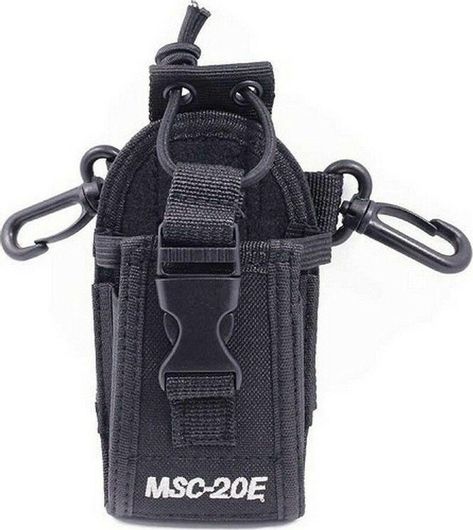 Baofeng MSC-20E Θήκη Ασύρματου Πομποδέκτη UHF/VHF Συμβατή με Baofeng UV-5R/UV-9R/UV82 Μαύρο