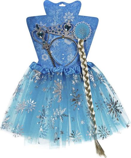 Αποκριάτικο Αξεσουάρ Clown Republic Σετ Βασίλισσα του Χιονιού για 3-6 Ετών