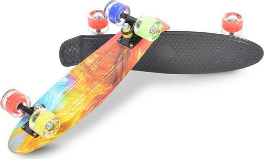 Complete Penny Board Byox Comics Led 5.90" Πολύχρωμο