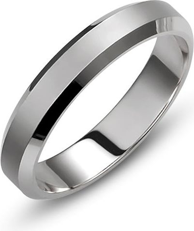 Βέρα Γάμου Valauro 015Β Λευκόχρυση 14Κ 3.7 mm Τιμή ανά Τεμάχιο